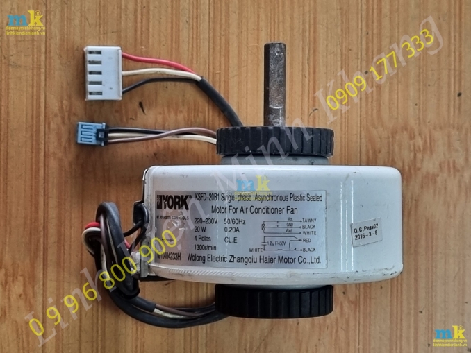 ( SP1681 ) Quạt Dàn Lạnh AC220V Điều Hòa Sanyo Aqua